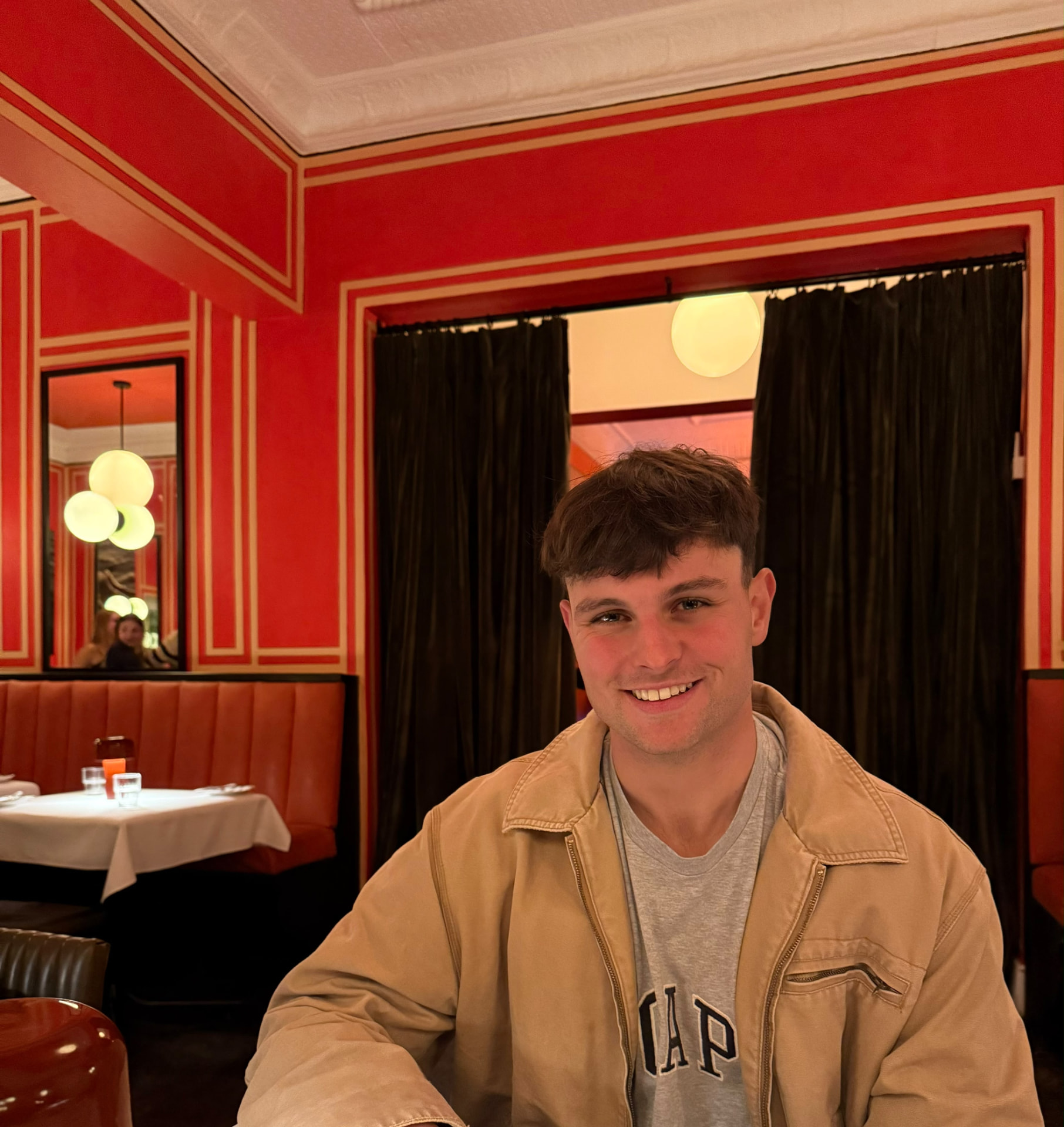 Alex Griffin smiling