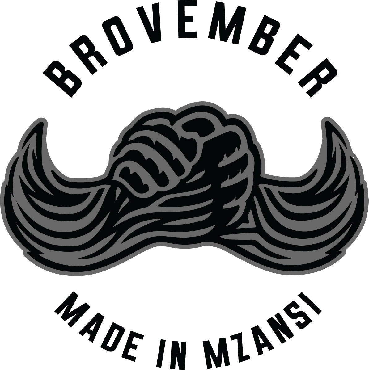 Brovember logo — Made in Mzansi
